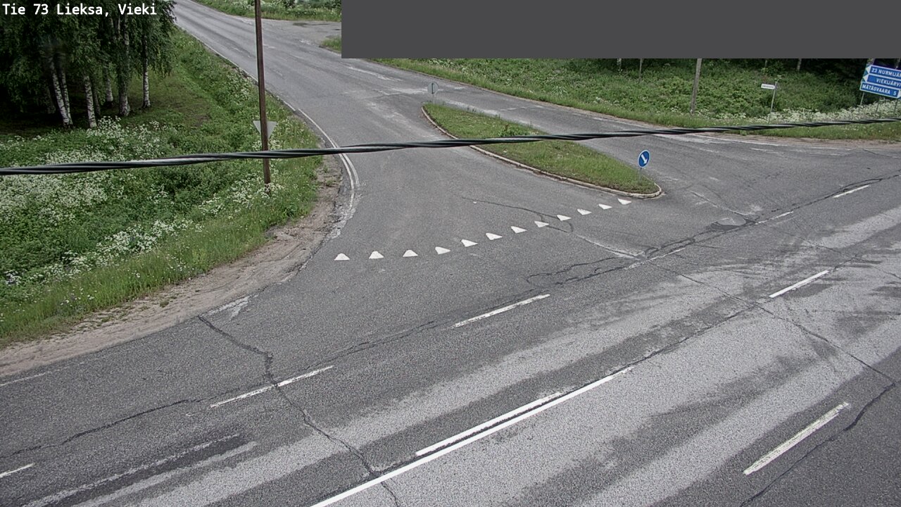 Weather Camera Image Road 73 Lieksa, Vieki, Lieksa, Pohjois-Karjala