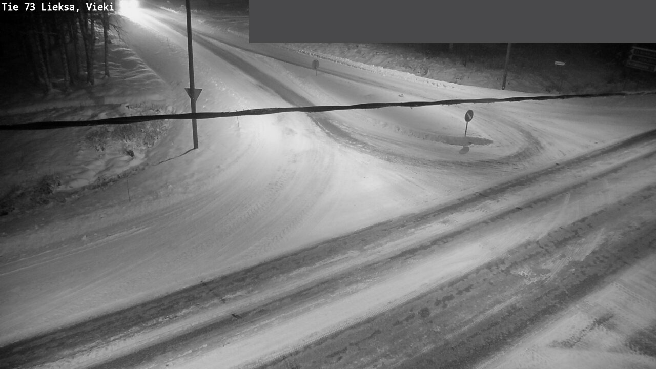 Weather Camera Image Väg 73 Lieksa, Vieki, Lieksa, Pohjois-Karjala