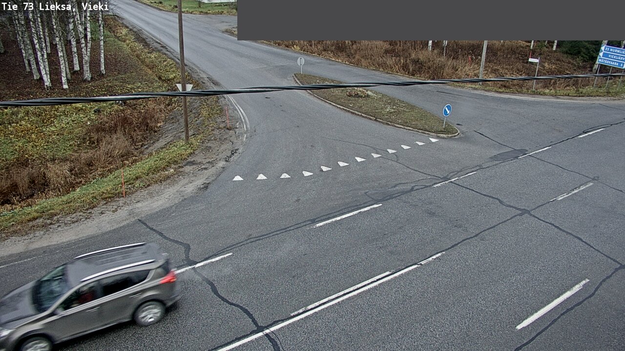 Kelikamerat Kuva Tie 73 Lieksa; Vieki, Lieksa, Pohjois-Karjala