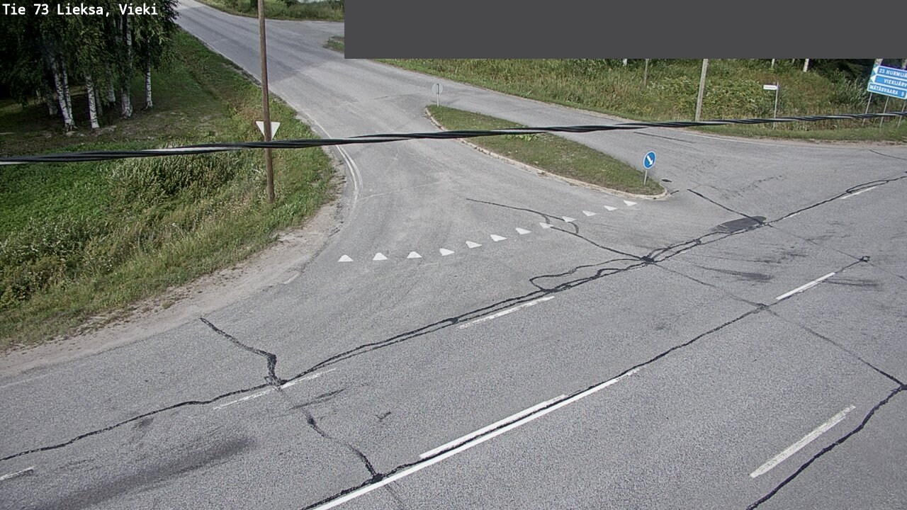 Weather Camera Image Road 73 Lieksa, Vieki, Lieksa, Pohjois-Karjala