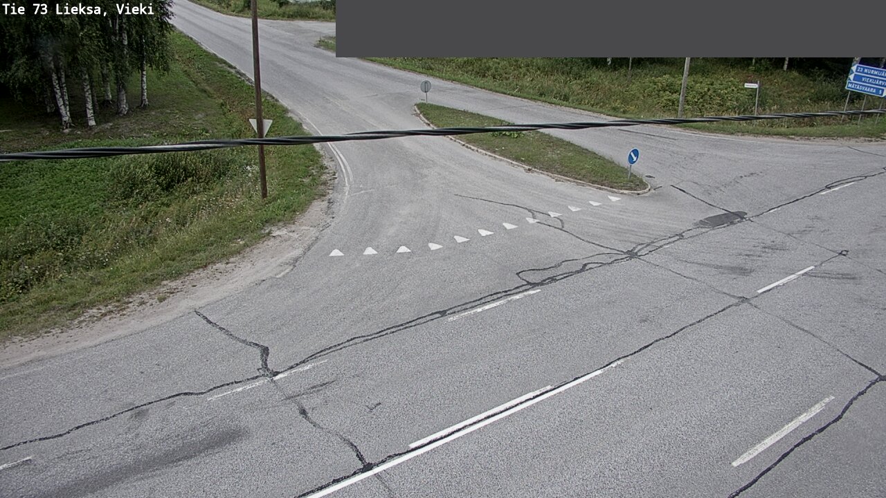 Weather Camera Image Väg 73 Lieksa, Vieki, Lieksa, Pohjois-Karjala