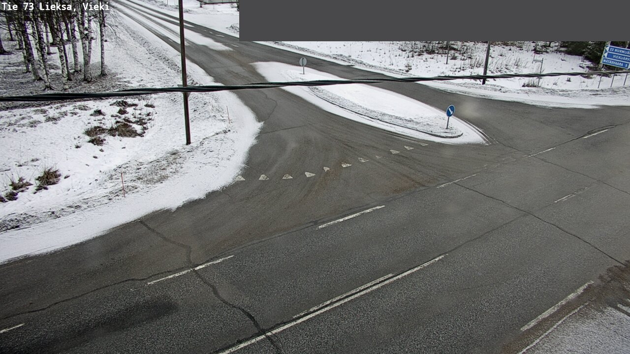 Kelikamerat Kuva Tie 73 Lieksa; Vieki, Lieksa, Pohjois-Karjala