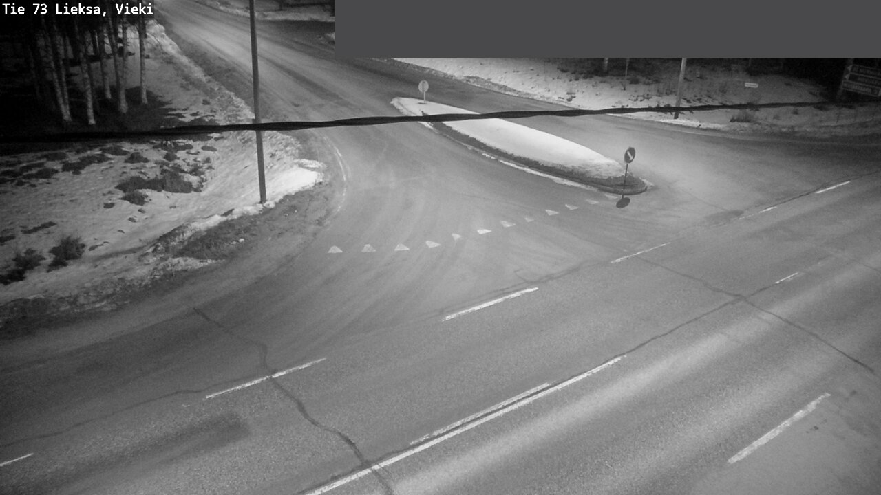 Weather Camera Image Väg 73 Lieksa, Vieki, Lieksa, Pohjois-Karjala