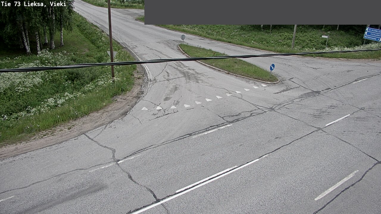Kelikamerat Kuva Tie 73 Lieksa; Vieki, Lieksa, Pohjois-Karjala