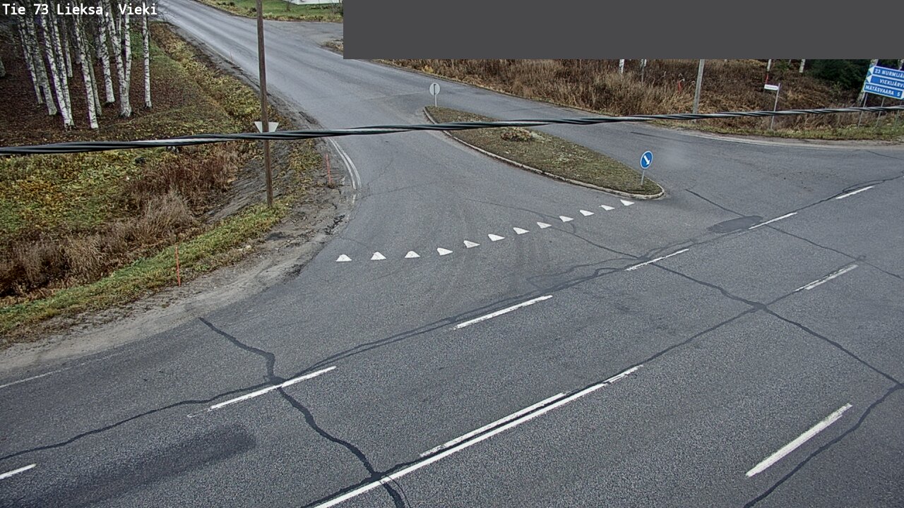Kelikamerat Kuva Tie 73 Lieksa; Vieki, Lieksa, Pohjois-Karjala