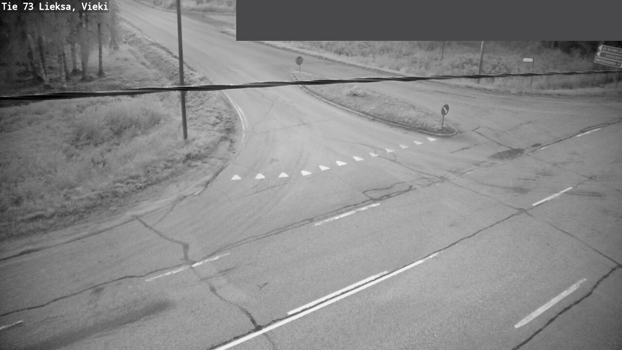 Weather Camera Image Road 73 Lieksa, Vieki, Lieksa, Pohjois-Karjala