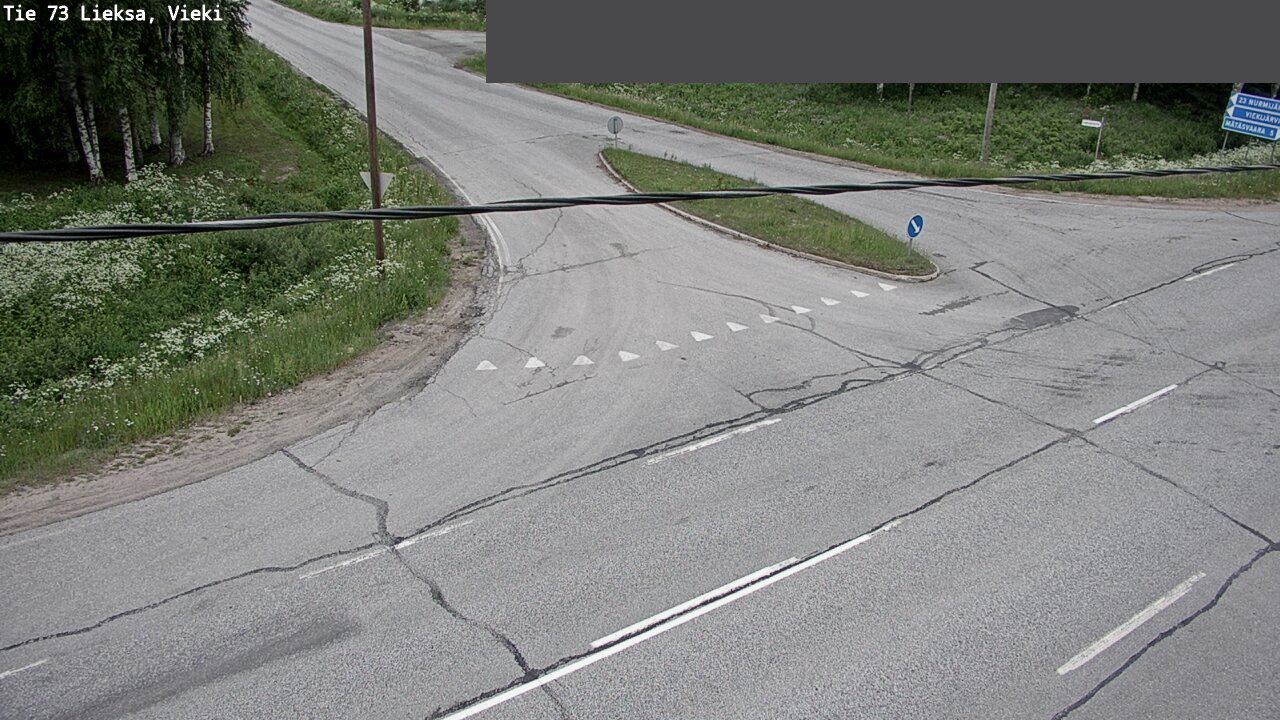 Kelikamerat Kuva Tie 73 Lieksa; Vieki, Lieksa, Pohjois-Karjala