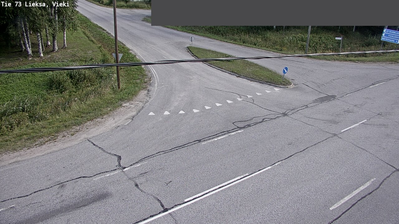 Weather Camera Image Road 73 Lieksa, Vieki, Lieksa, Pohjois-Karjala