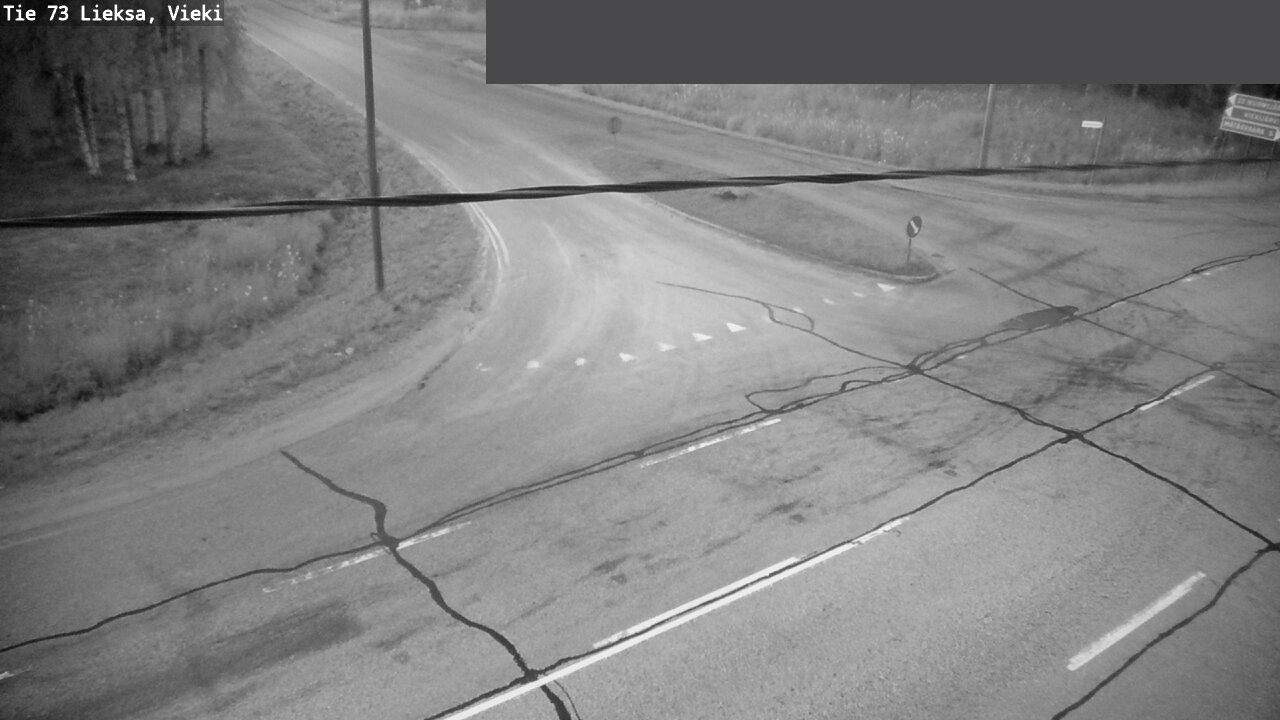 Weather Camera Image Väg 73 Lieksa, Vieki, Lieksa, Pohjois-Karjala