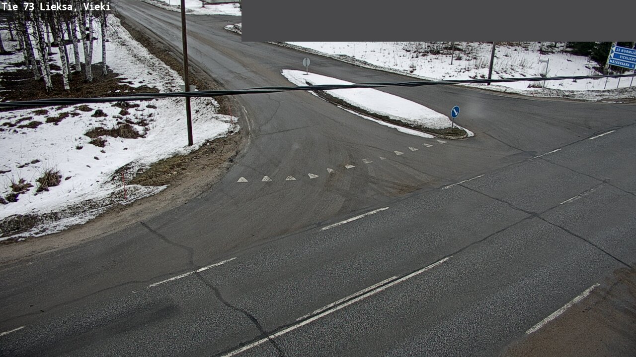 Kelikamerat Kuva Tie 73 Lieksa; Vieki, Lieksa, Pohjois-Karjala
