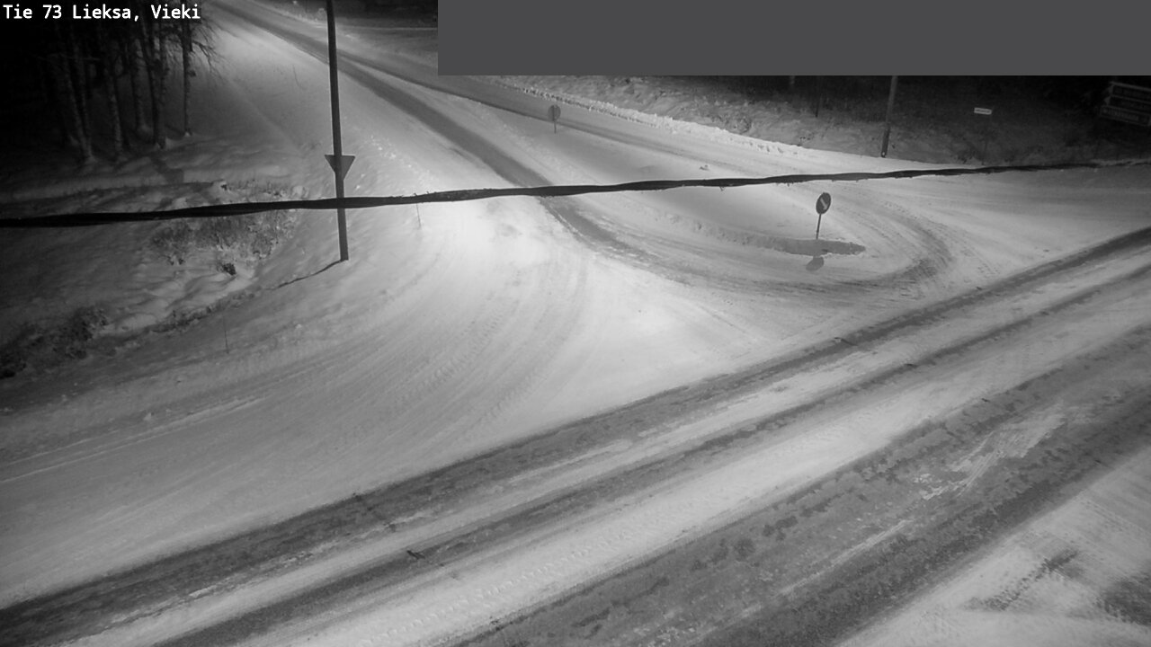 Weather Camera Image Väg 73 Lieksa, Vieki, Lieksa, Pohjois-Karjala