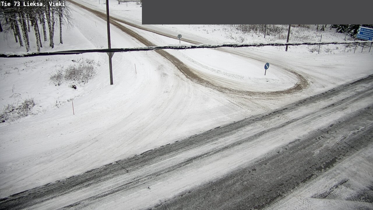 Weather Camera Image Road 73 Lieksa, Vieki, Lieksa, Pohjois-Karjala