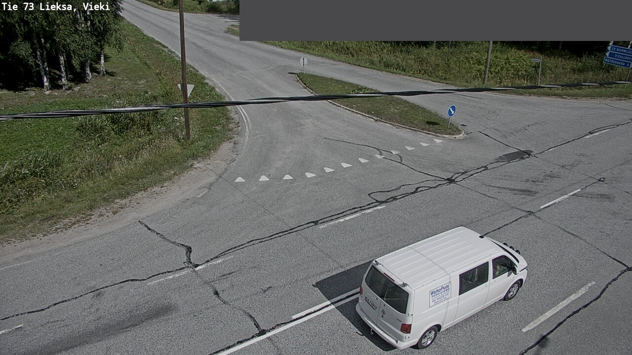 Weather Camera Image Road 73 Lieksa, Vieki, Lieksa, Pohjois-Karjala