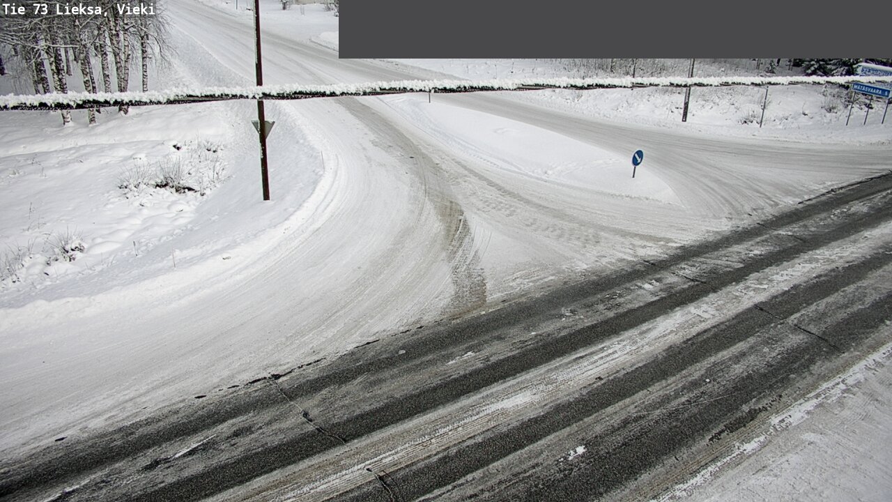 Kelikamerat Kuva Tie 73 Lieksa; Vieki, Lieksa, Pohjois-Karjala