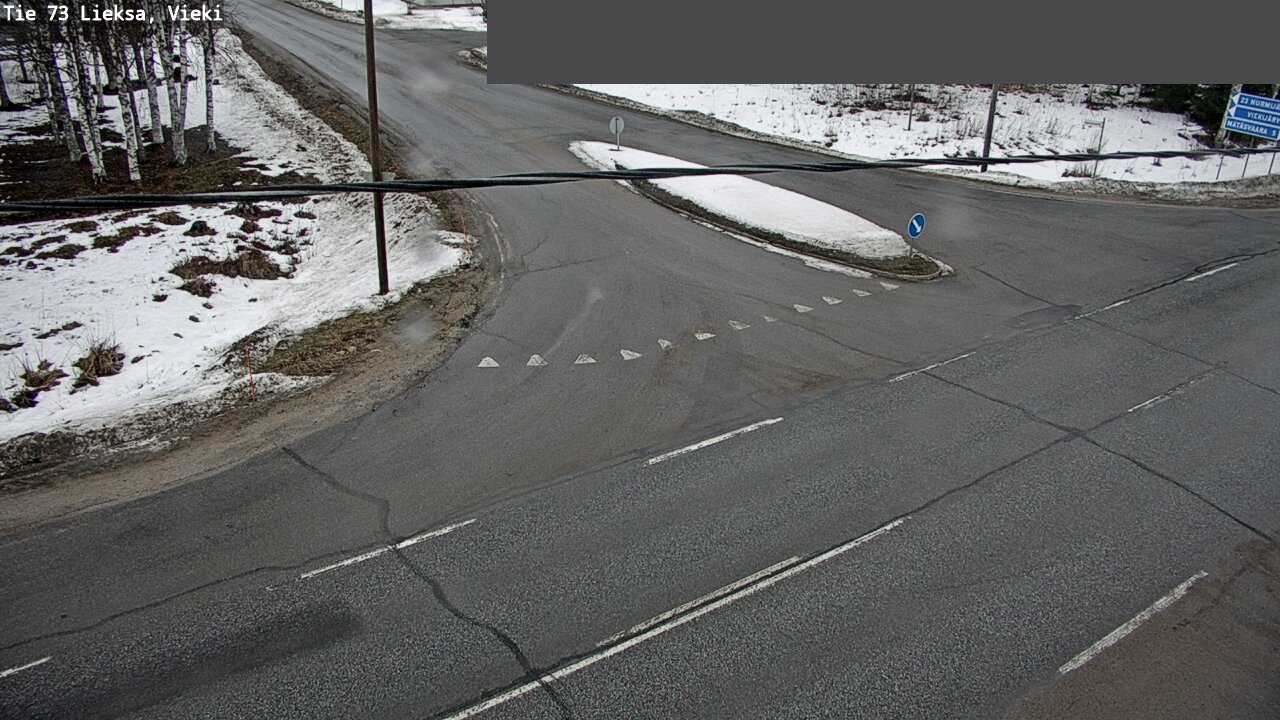 Weather Camera Image Road 73 Lieksa, Vieki, Lieksa, Pohjois-Karjala