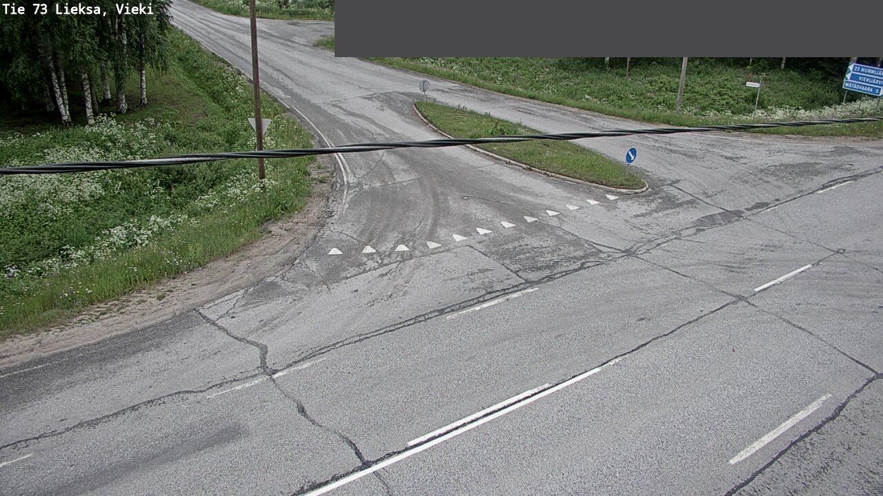 Weather Camera Image Road 73 Lieksa, Vieki, Lieksa, Pohjois-Karjala