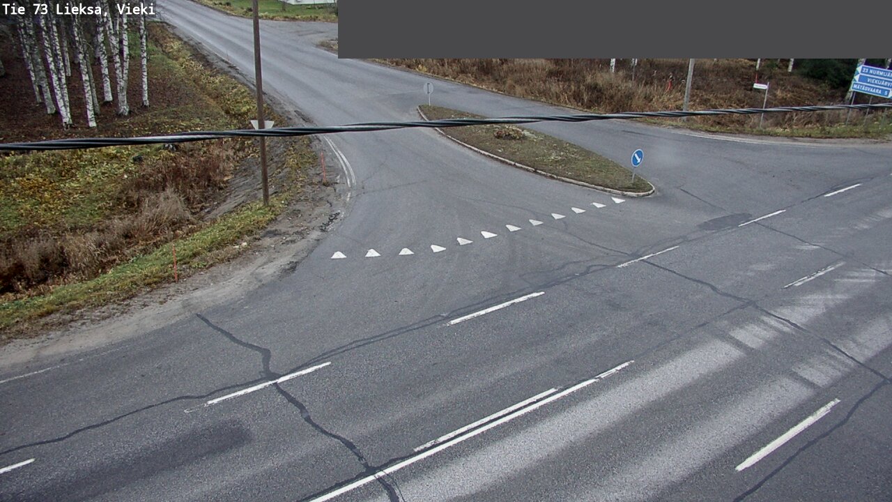 Weather Camera Image Väg 73 Lieksa, Vieki, Lieksa, Pohjois-Karjala