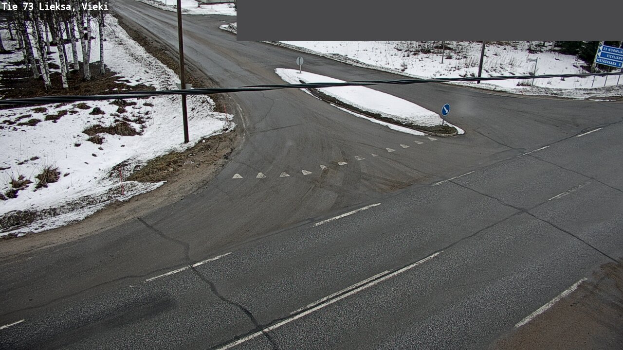 Kelikamerat Kuva Tie 73 Lieksa; Vieki, Lieksa, Pohjois-Karjala