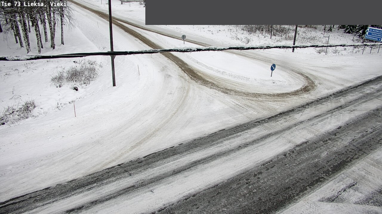 Weather Camera Image Road 73 Lieksa, Vieki, Lieksa, Pohjois-Karjala