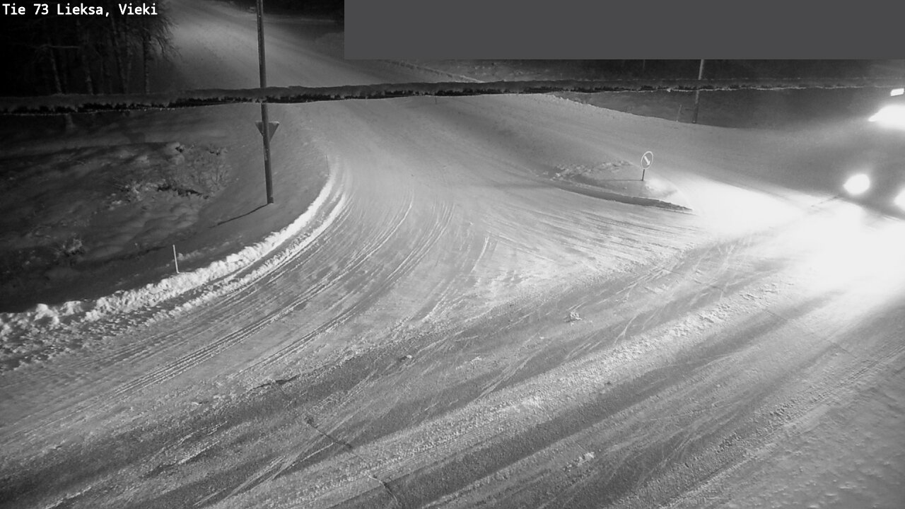 Kelikamerat Kuva Tie 73 Lieksa; Vieki, Lieksa, Pohjois-Karjala