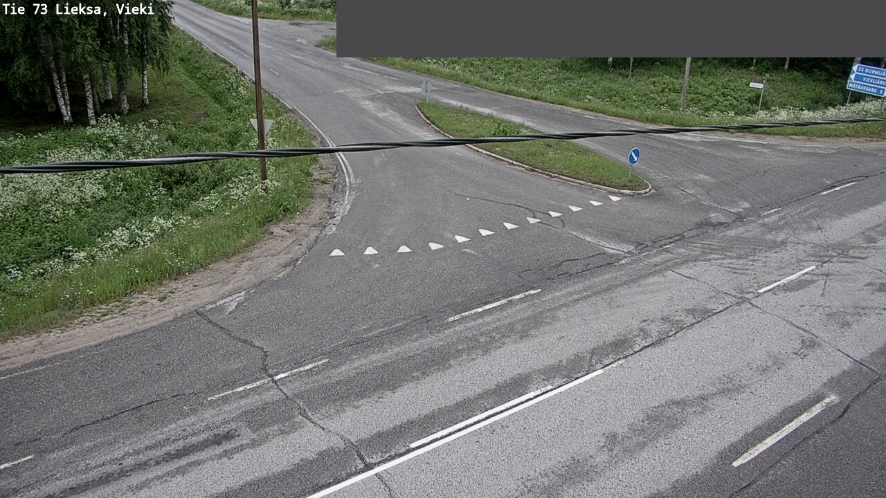 Weather Camera Image Road 73 Lieksa, Vieki, Lieksa, Pohjois-Karjala