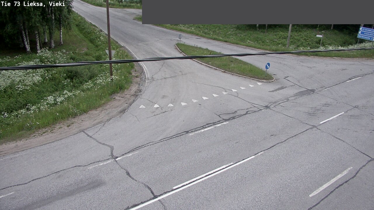 Kelikamerat Kuva Tie 73 Lieksa; Vieki, Lieksa, Pohjois-Karjala