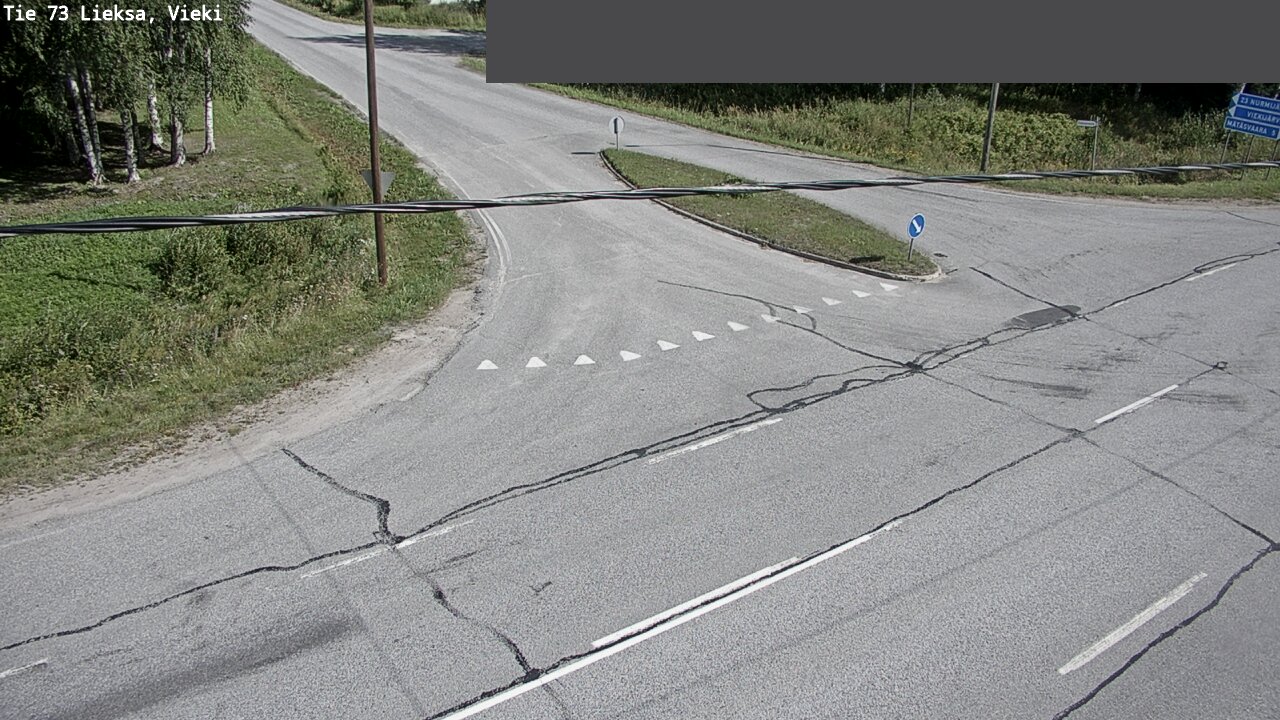 Weather Camera Image Road 73 Lieksa, Vieki, Lieksa, Pohjois-Karjala