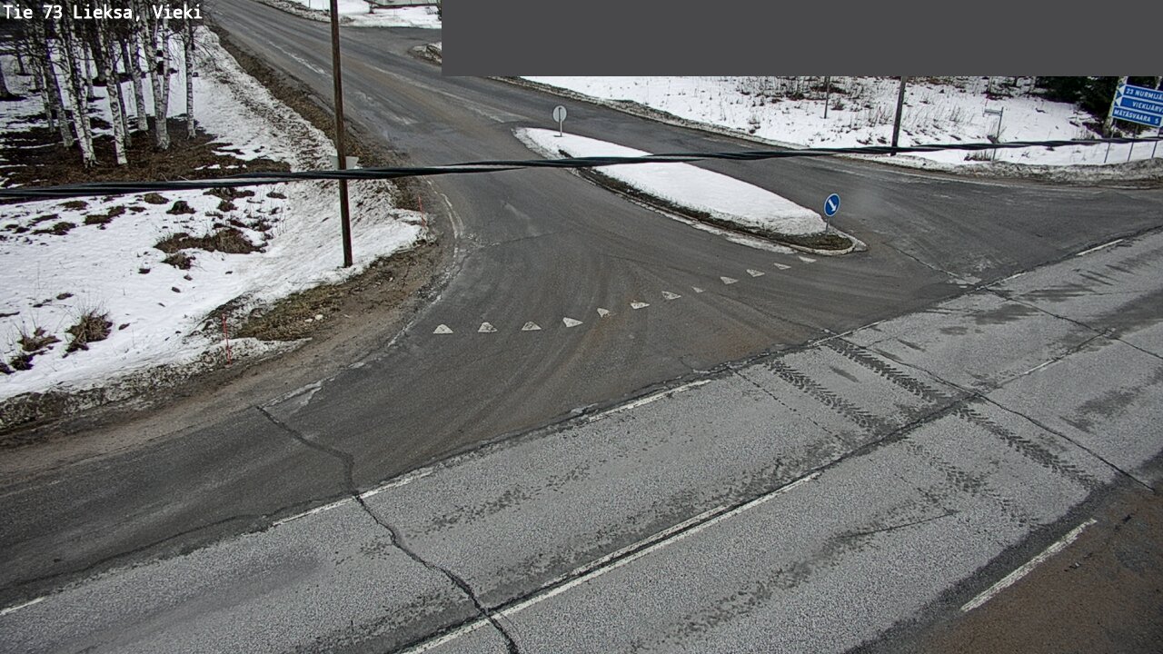 Kelikamerat Kuva Tie 73 Lieksa; Vieki, Lieksa, Pohjois-Karjala