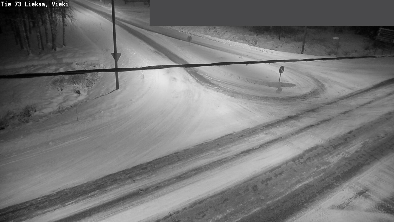 Weather Camera Image Väg 73 Lieksa, Vieki, Lieksa, Pohjois-Karjala