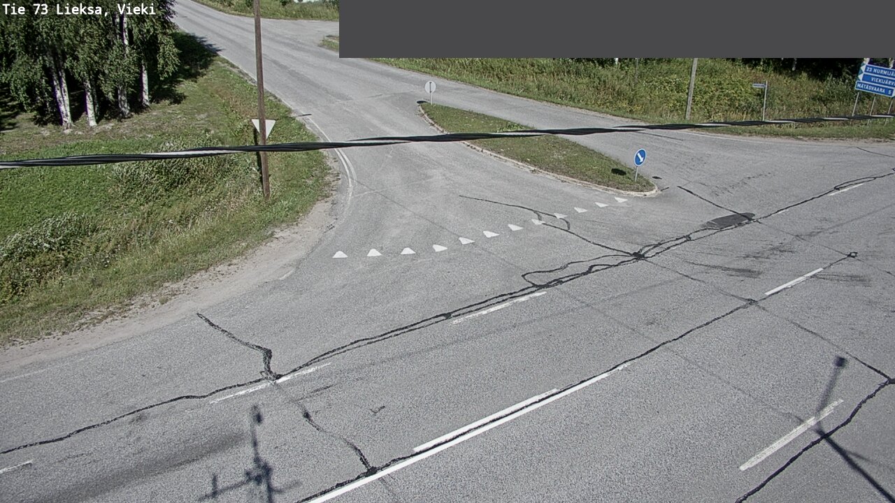 Weather Camera Image Road 73 Lieksa, Vieki, Lieksa, Pohjois-Karjala