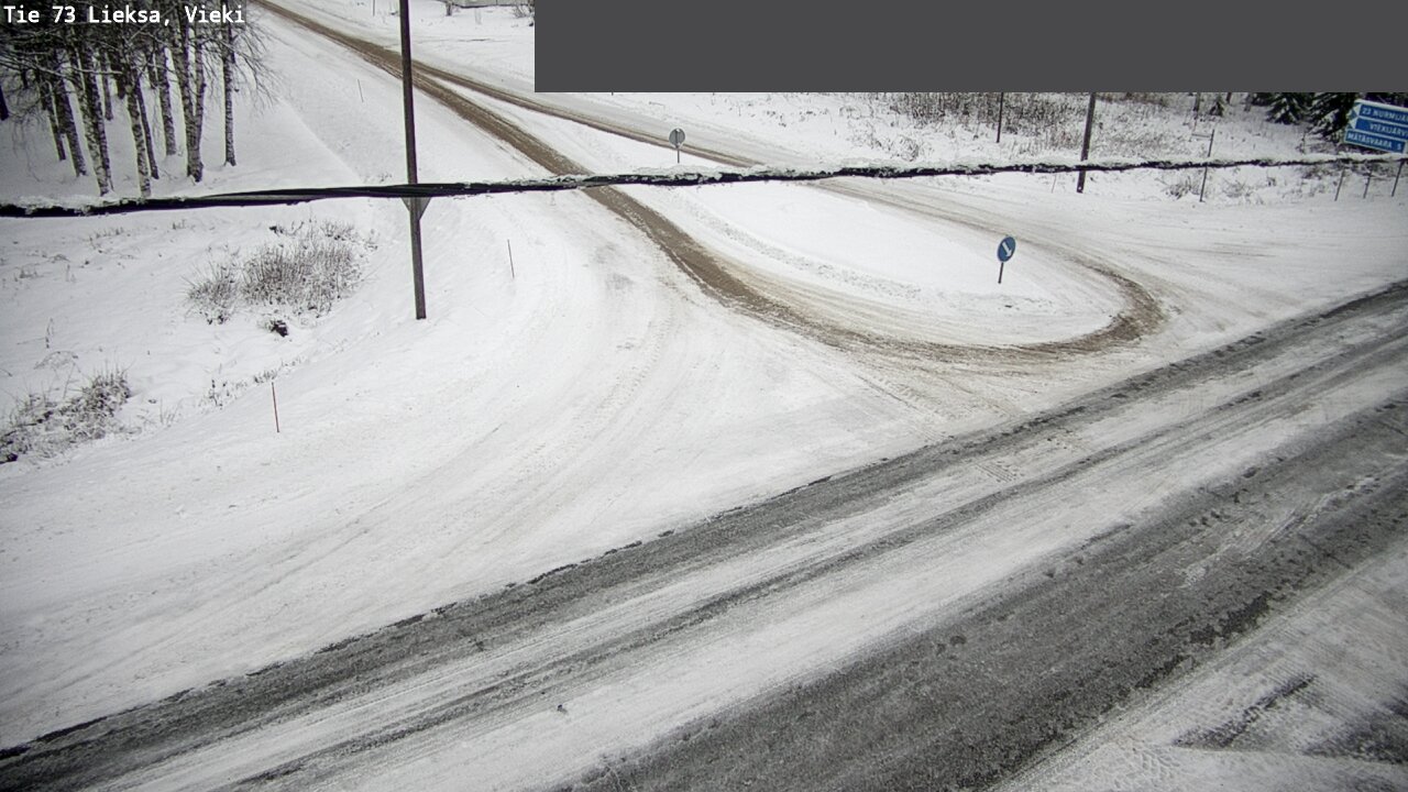 Weather Camera Image Road 73 Lieksa, Vieki, Lieksa, Pohjois-Karjala
