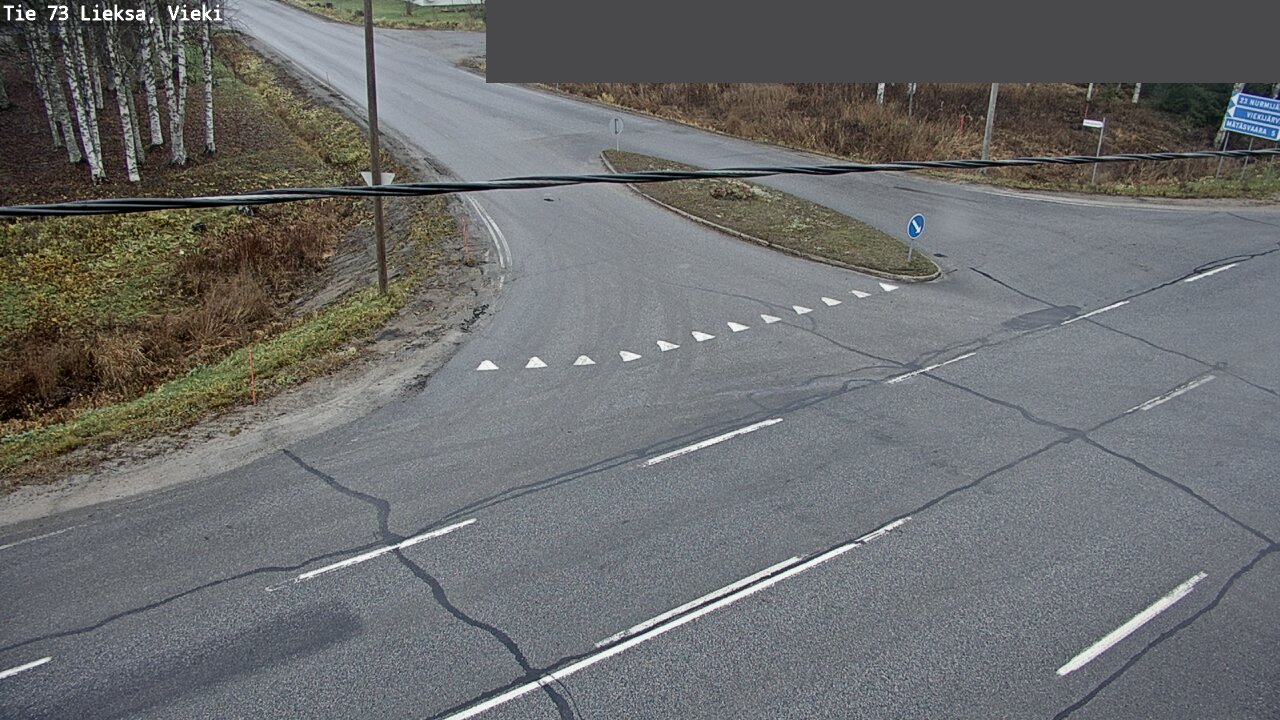 Kelikamerat Kuva Tie 73 Lieksa; Vieki, Lieksa, Pohjois-Karjala