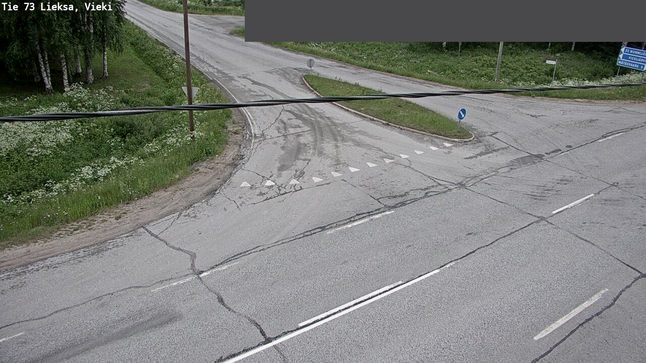 Kelikamerat Kuva Tie 73 Lieksa; Vieki, Lieksa, Pohjois-Karjala