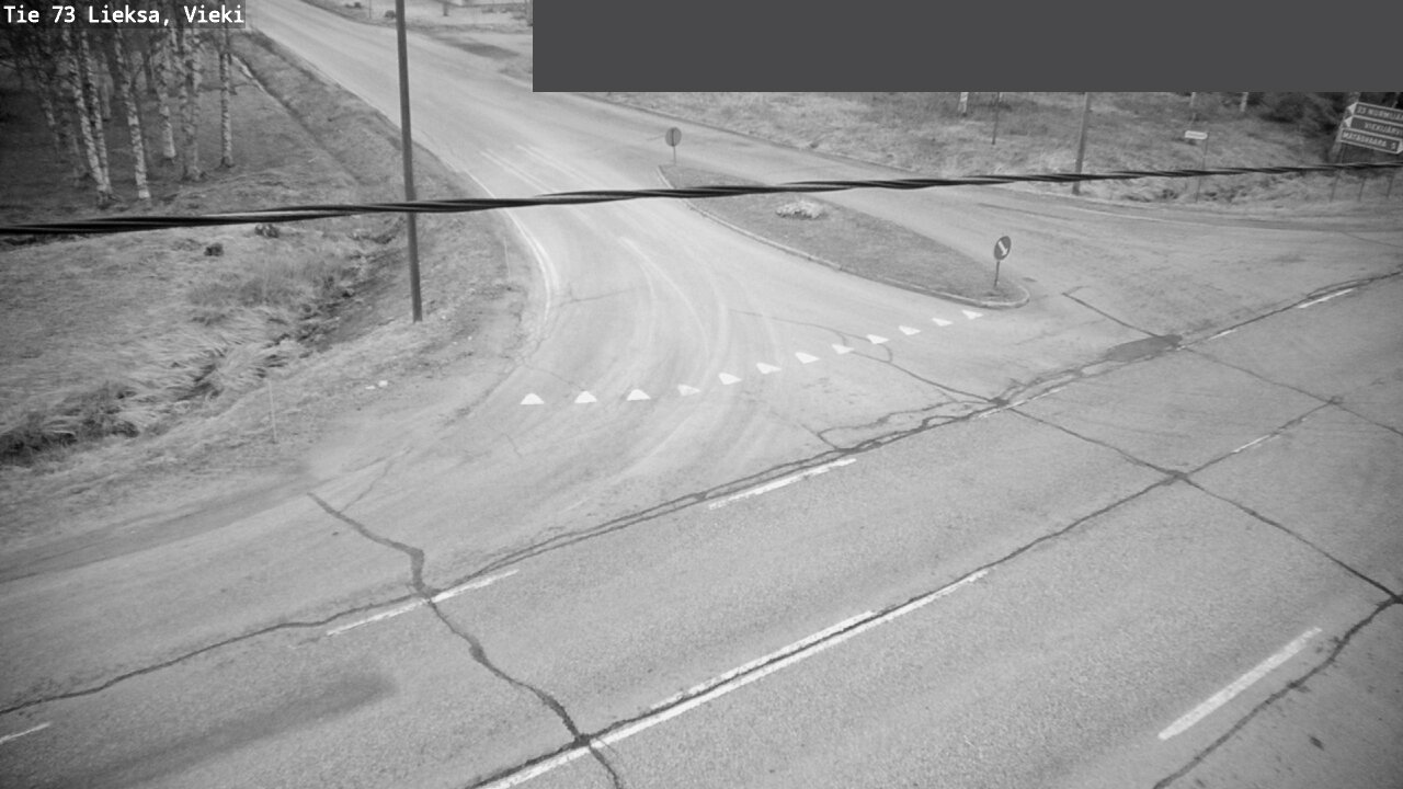 Weather Camera Image Väg 73 Lieksa, Vieki, Lieksa, Pohjois-Karjala
