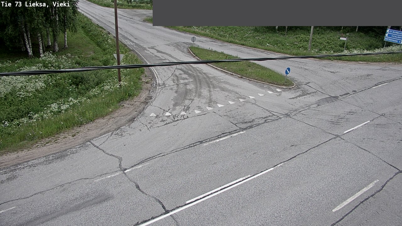 Kelikamerat Kuva Tie 73 Lieksa; Vieki, Lieksa, Pohjois-Karjala