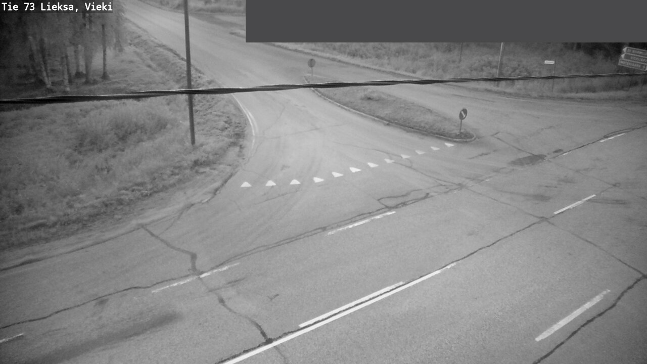 Weather Camera Image Road 73 Lieksa, Vieki, Lieksa, Pohjois-Karjala