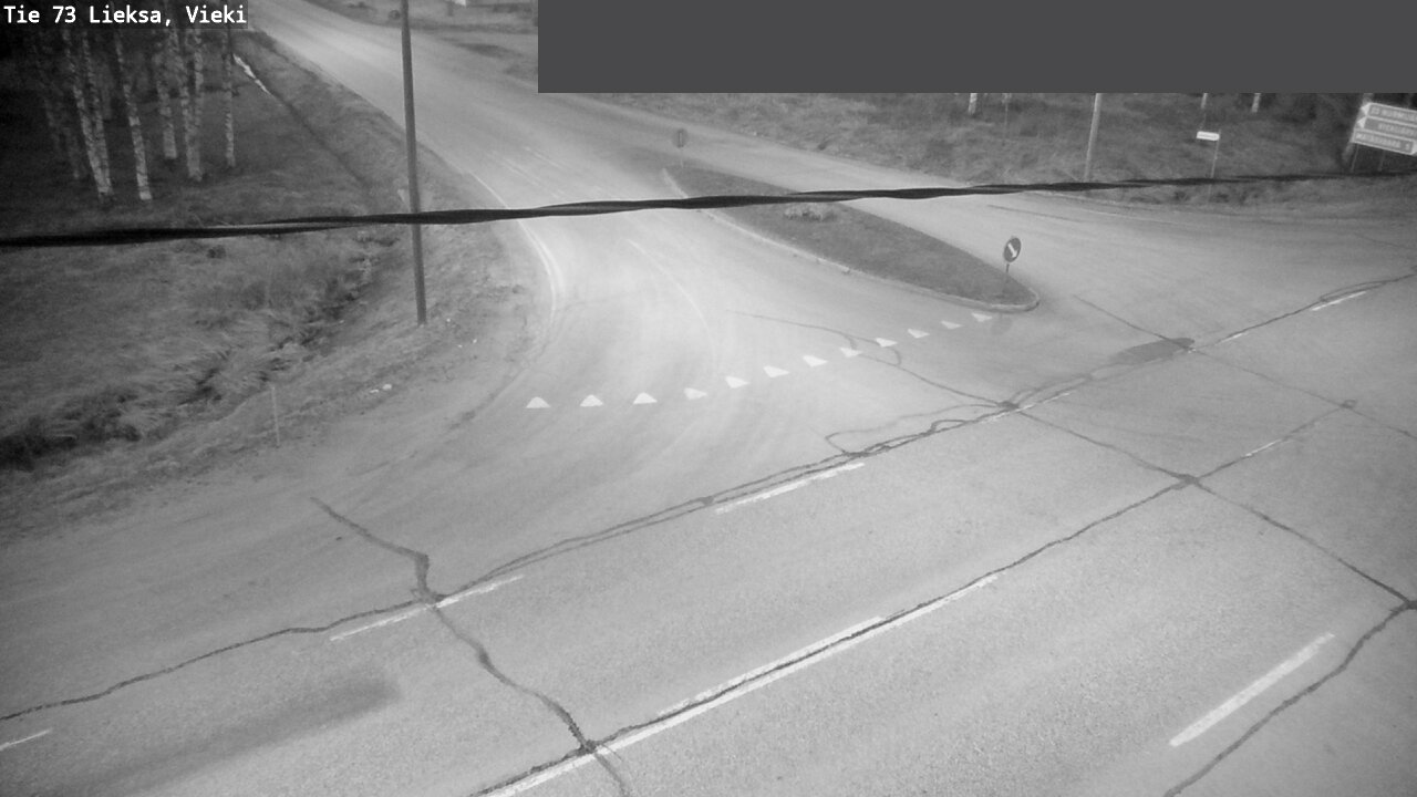 Weather Camera Image Väg 73 Lieksa, Vieki, Lieksa, Pohjois-Karjala