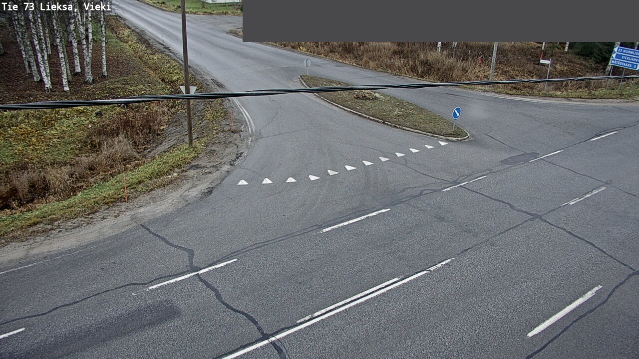 Kelikamerat Kuva Tie 73 Lieksa; Vieki, Lieksa, Pohjois-Karjala