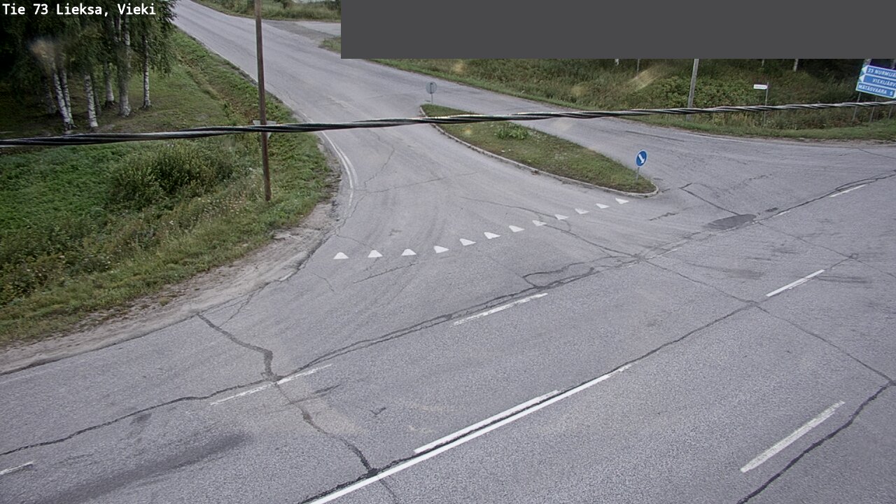 Weather Camera Image Road 73 Lieksa, Vieki, Lieksa, Pohjois-Karjala