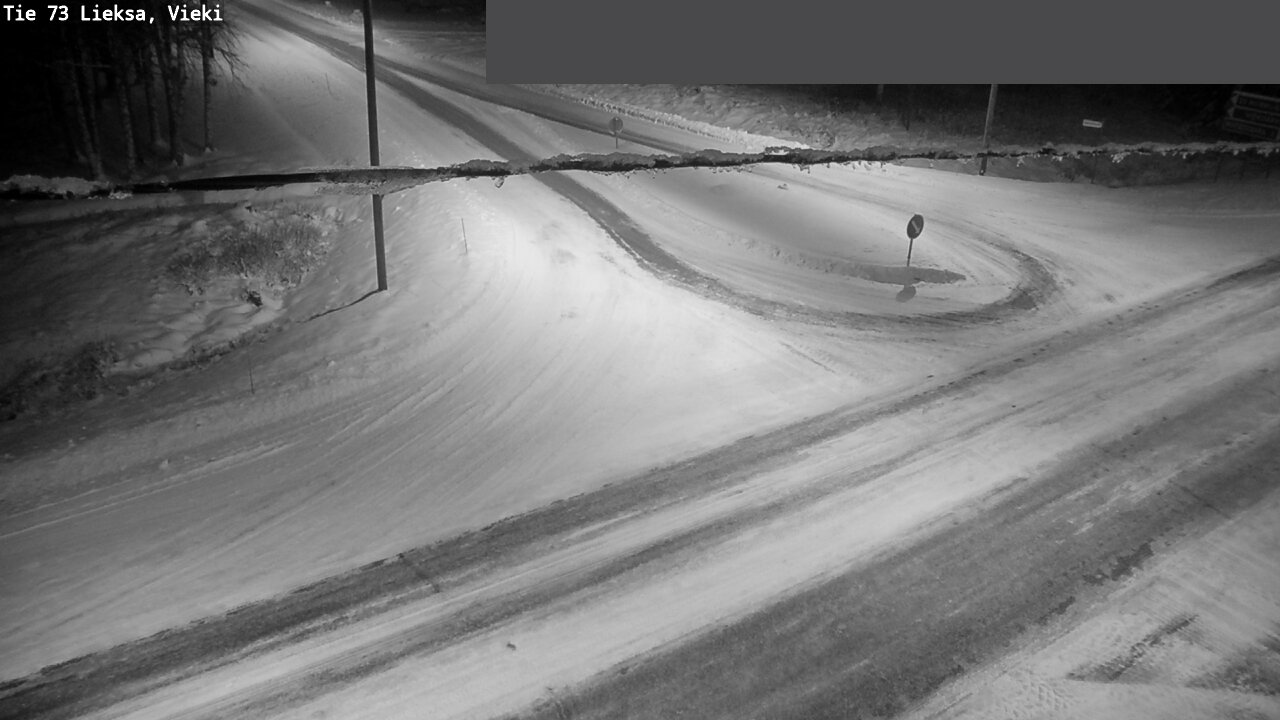 Weather Camera Image Road 73 Lieksa, Vieki, Lieksa, Pohjois-Karjala