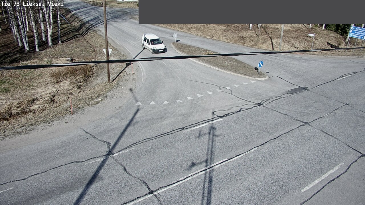 Weather Camera Image Väg 73 Lieksa, Vieki, Lieksa, Pohjois-Karjala