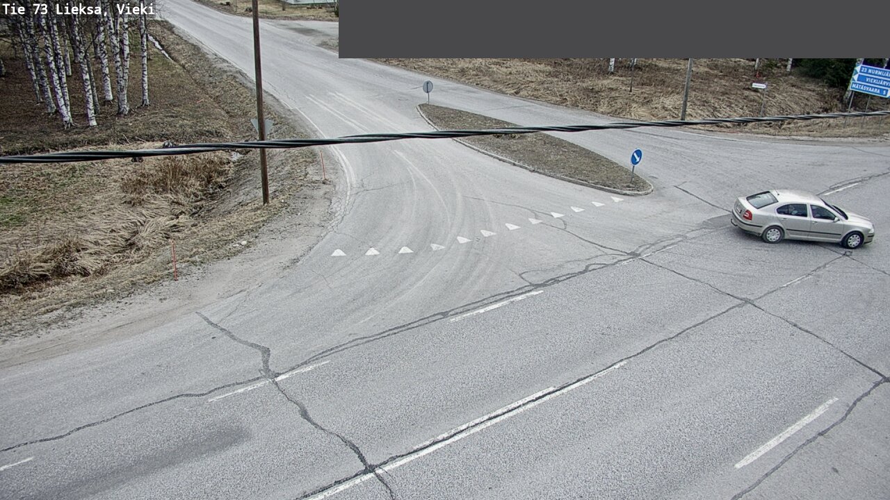 Weather Camera Image Väg 73 Lieksa, Vieki, Lieksa, Pohjois-Karjala