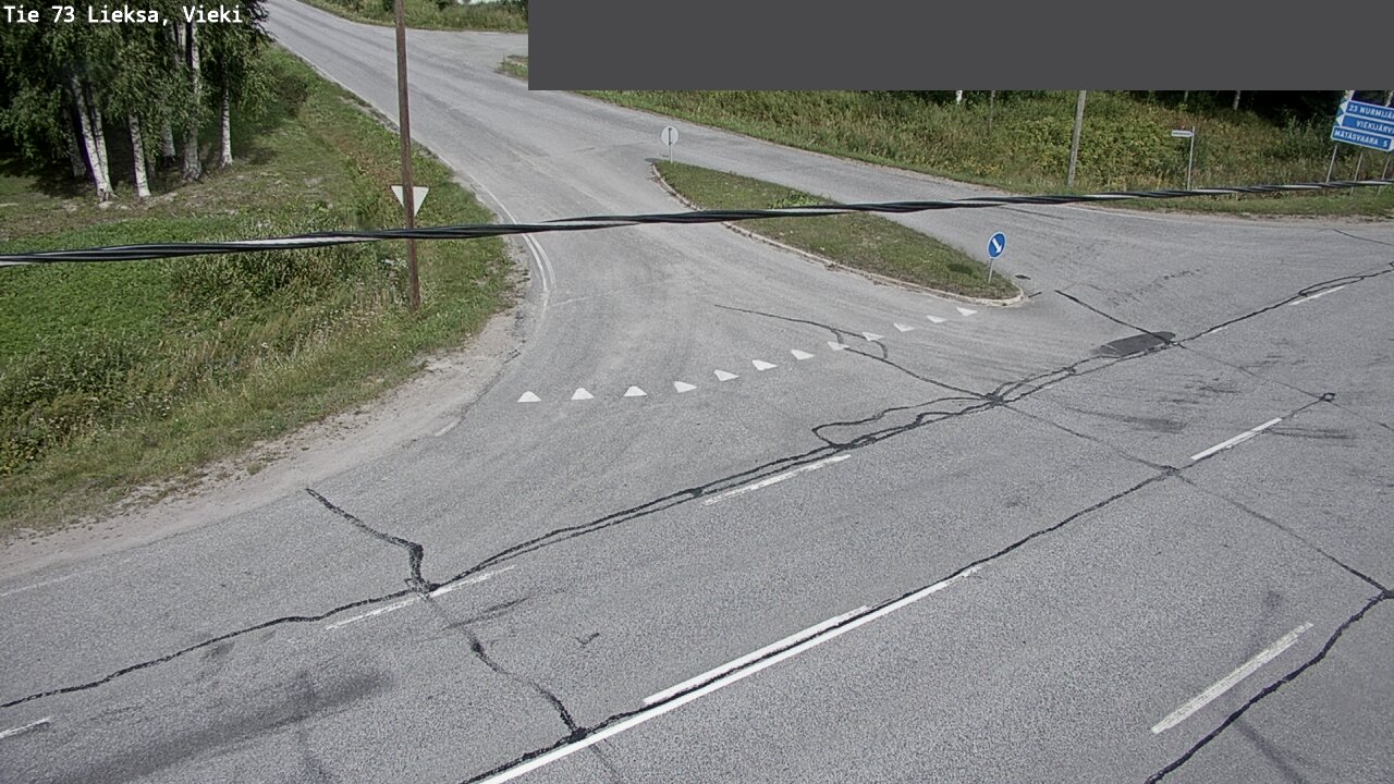 Weather Camera Image Väg 73 Lieksa, Vieki, Lieksa, Pohjois-Karjala