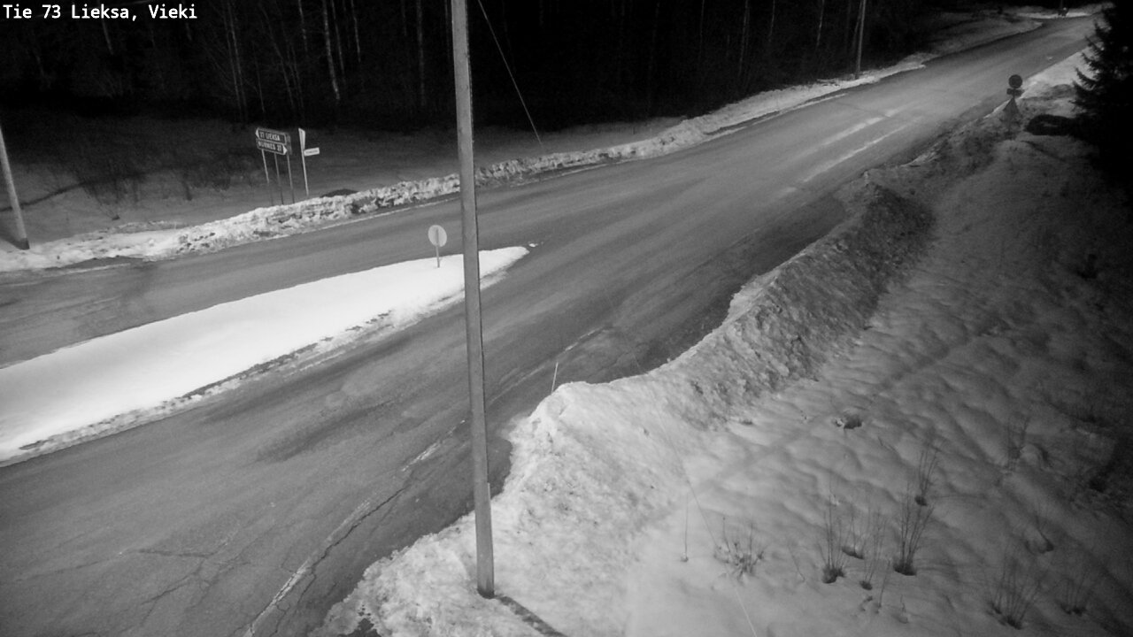 Weather Camera Image Road 73 Lieksa, Vieki, Lieksa, Pohjois-Karjala