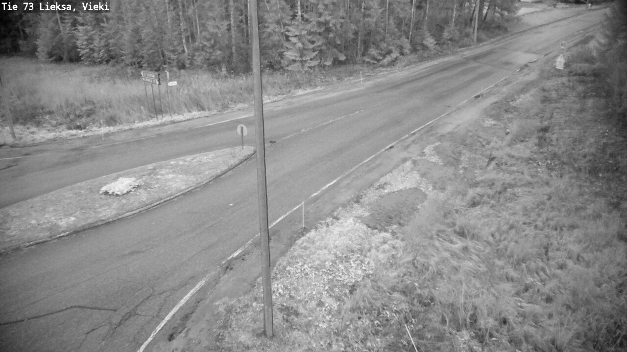 Kelikamerat Kuva Tie 73 Lieksa; Vieki, Lieksa, Pohjois-Karjala