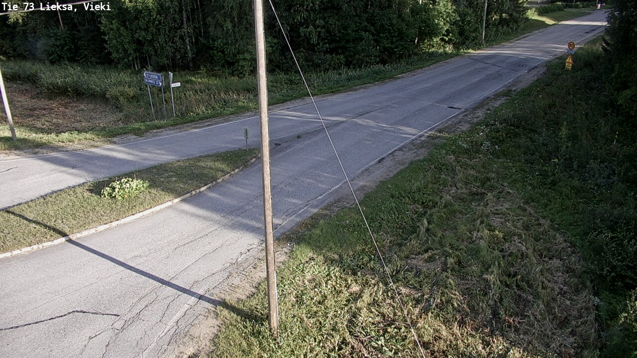 Kelikamerat Kuva Tie 73 Lieksa; Vieki, Lieksa, Pohjois-Karjala