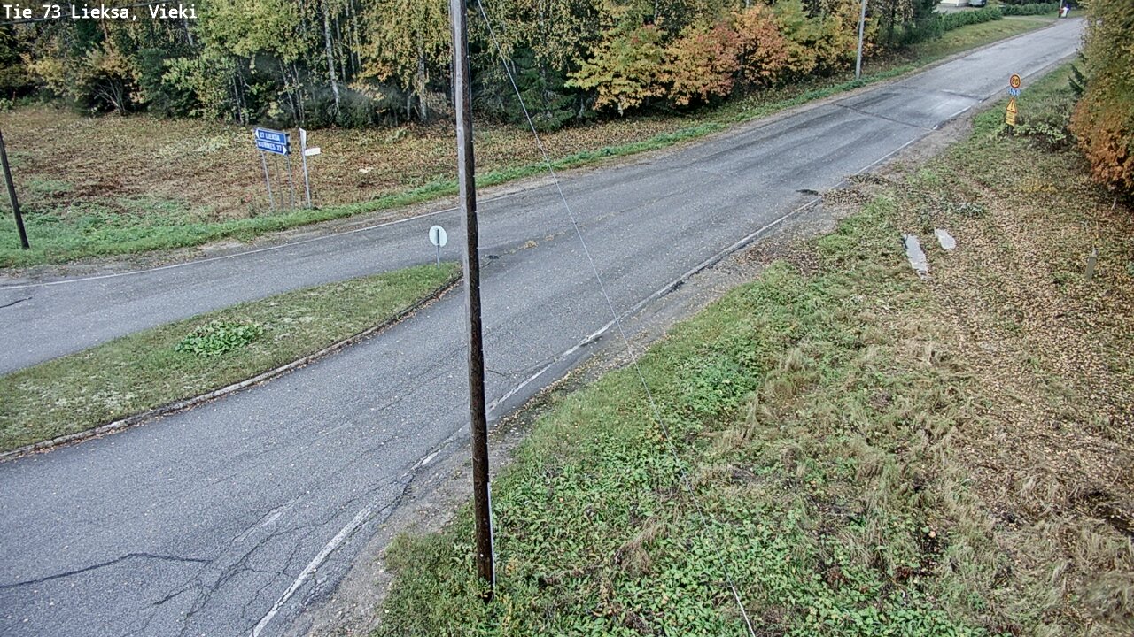 Weather Camera Image Väg 73 Lieksa, Vieki, Lieksa, Pohjois-Karjala