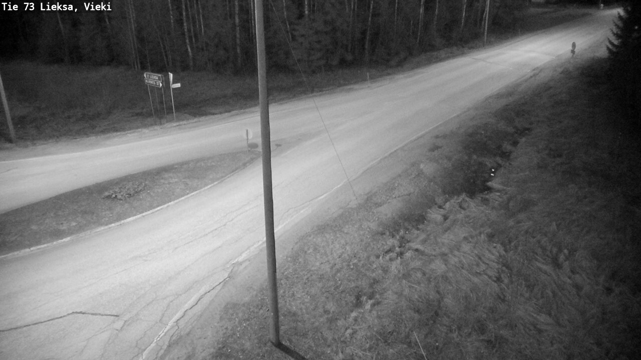 Weather Camera Image Väg 73 Lieksa, Vieki, Lieksa, Pohjois-Karjala