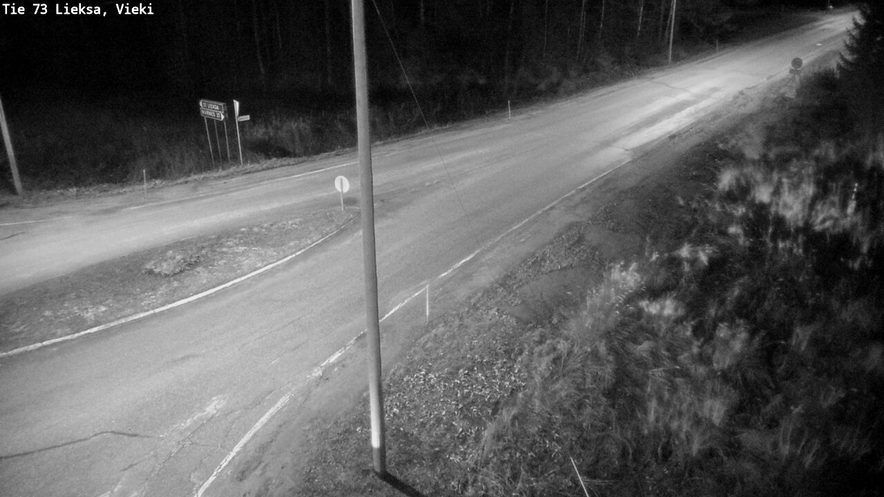 Weather Camera Image Väg 73 Lieksa, Vieki, Lieksa, Pohjois-Karjala