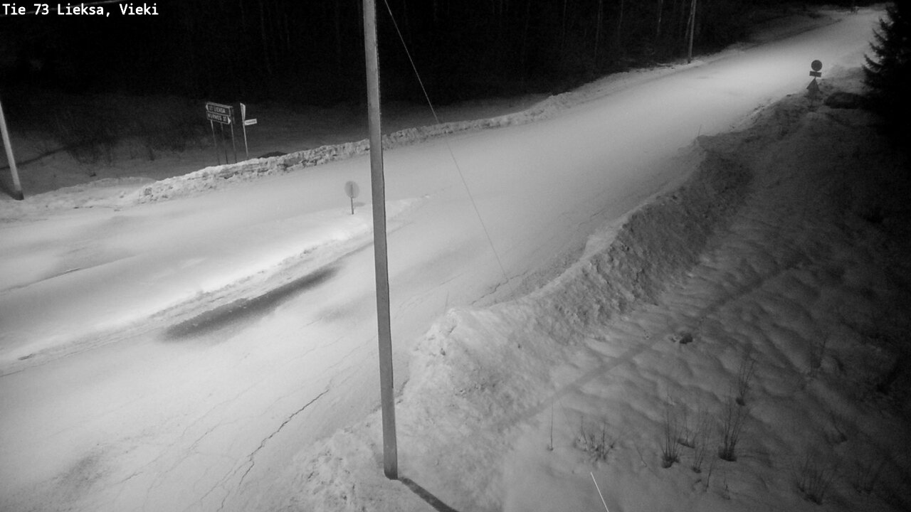 Kelikamerat Kuva Tie 73 Lieksa; Vieki, Lieksa, Pohjois-Karjala